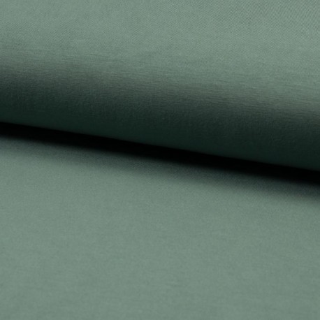 Coupon 3m Tissu Maille Viscose de Bambou Menthe