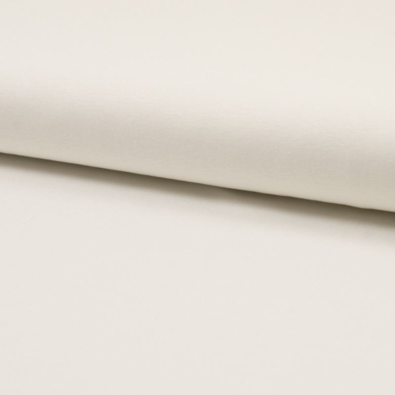 Coupon 3m Tissu Maille Viscose de Bambou Ecru 