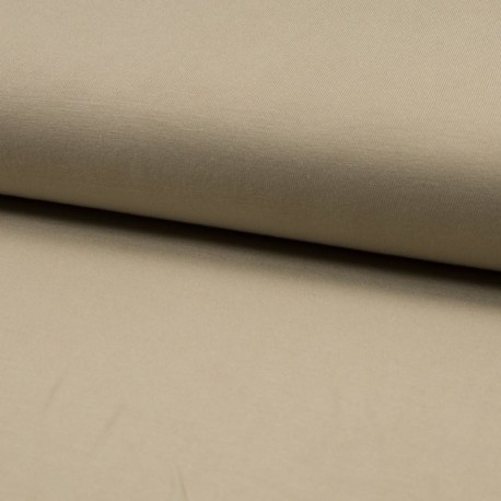 Coupon 3m Tissu Maille Viscose de Bambou Sable