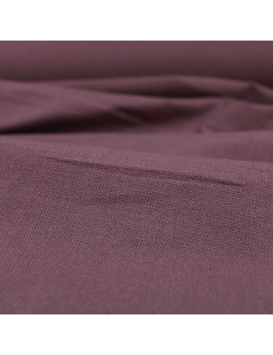 Tissu teint coton uni violet