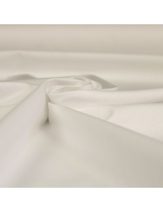 Tissu d'habillement viscose blanc