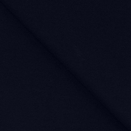 Coupon 3m Tissu Viscose Stretch Navy 