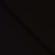 Coupon 3m Tissu Viscose Stretch Noir 