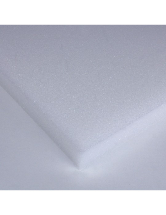 Plaque de mousse 40x40x2 cm blanc