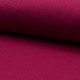 Coupon 3m Tissu Bord Cote Uni Bordeaux  