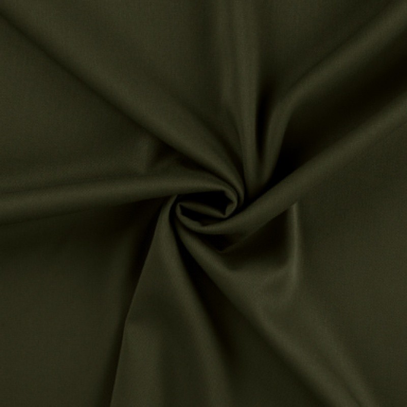 Coupon 3m Tissu Viscose Stretch Army 