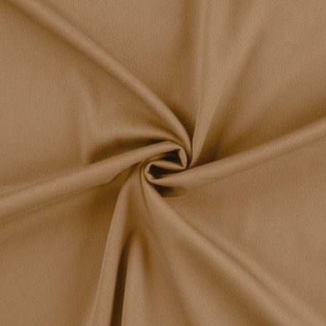Coupon 3m Tissu Viscose Stretch Camel 