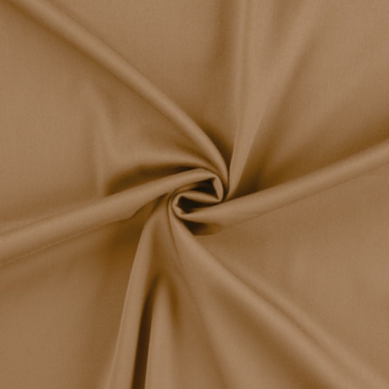 Coupon 3m Tissu Viscose Stretch Camel 