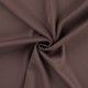 Coupon 3m Tissu Viscose Stretch Marron