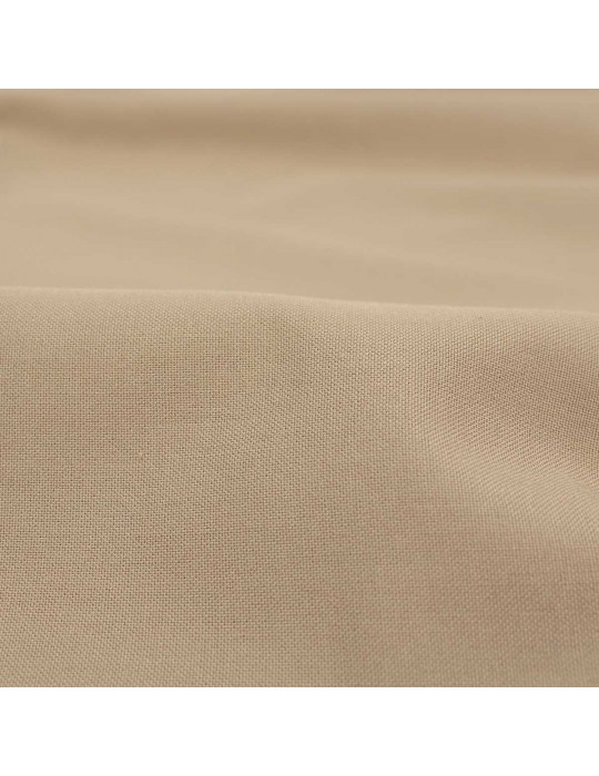 Coupon habillement polyester 300 x 145 cm sable beige