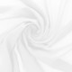 Coupon 3m Tissu Viscose Unie Lisette Blanc
