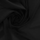 Coupon 3m Tissu Viscose Unie Lisette Noir