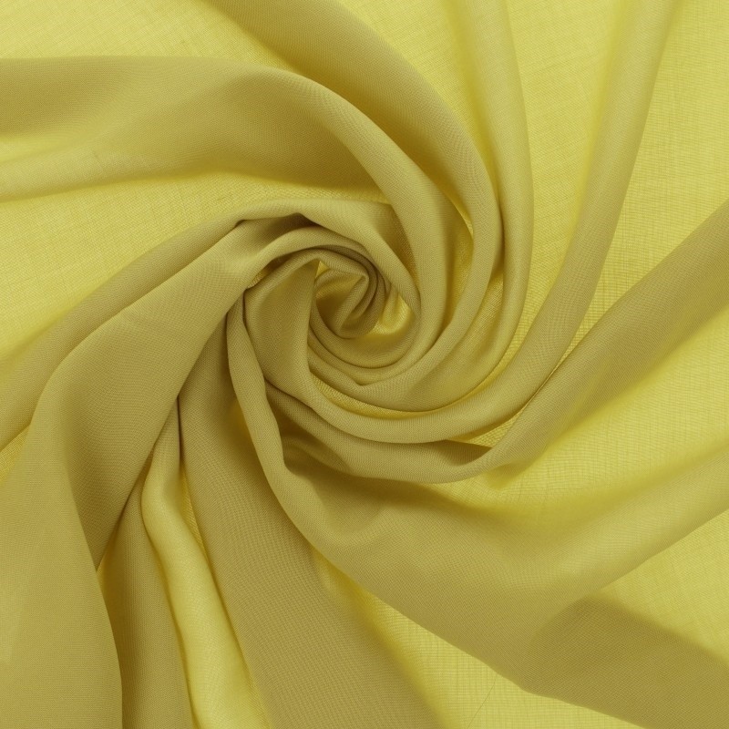 Coupon 3m Tissu Viscose Unie Lisette Nil 