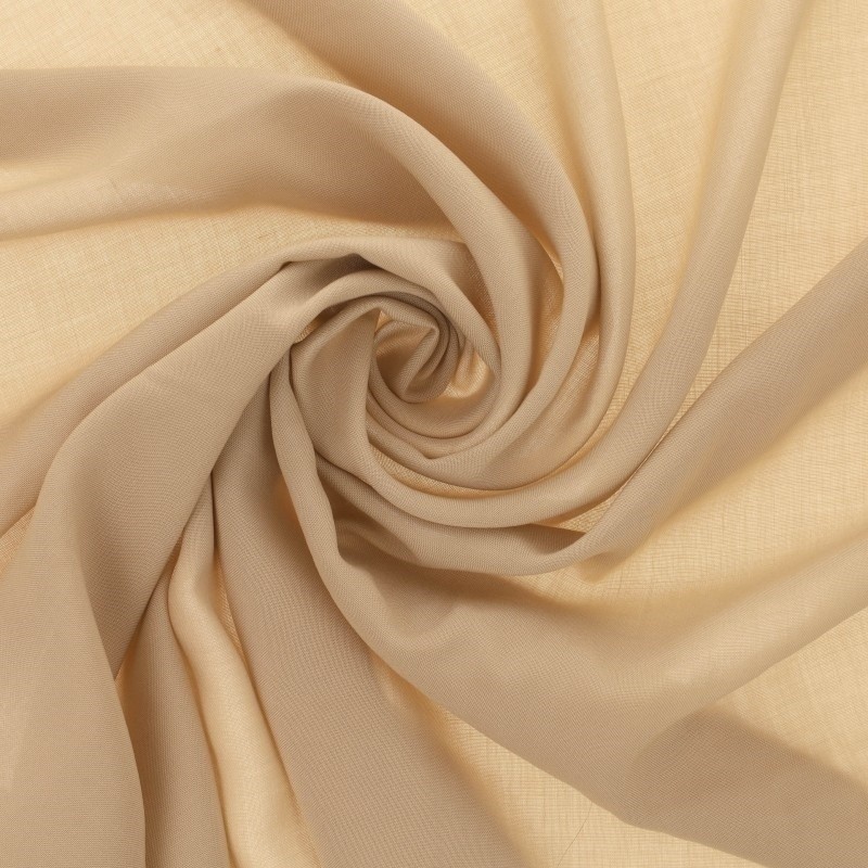 Coupon 3m Tissu Viscose Unie Lisette Mastic