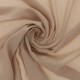 Coupon 3m Tissu Viscose Unie Lisette Taupe 
