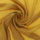 Coupon 3m Tissu Viscose Unie Lisette Moutarde