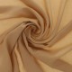 Coupon 3m Tissu Viscose Unie Lisette Caramel