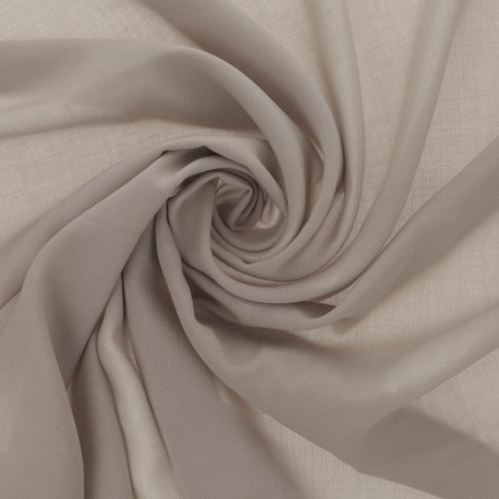 Coupon 3m Tissu Viscose Unie Lisette Naturel