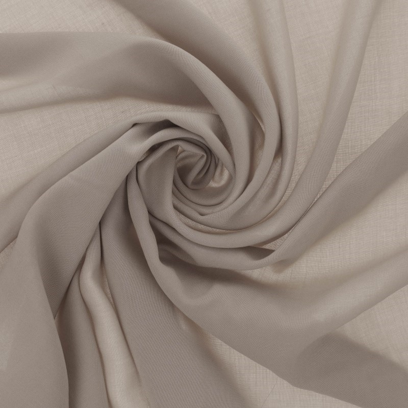 Coupon 3m Tissu Viscose Unie Lisette Naturel