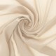Coupon 3m Tissu Viscose Unie Lisette Ecru 