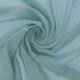 Coupon 3m Tissu Viscose Unie Lisette Vert D'eau