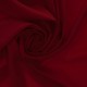 Coupon 3m Tissu Viscose Unie Lisette Bordeaux 