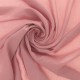 Coupon 3m Tissu Viscose Unie Lisette Rose