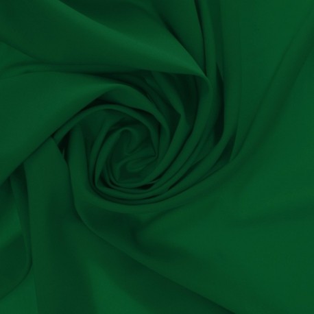 Coupon 3m Tissu Viscose Unie Lisette Gazon 