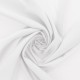 Coupon 3m Tissu Claudine Uni Blanc