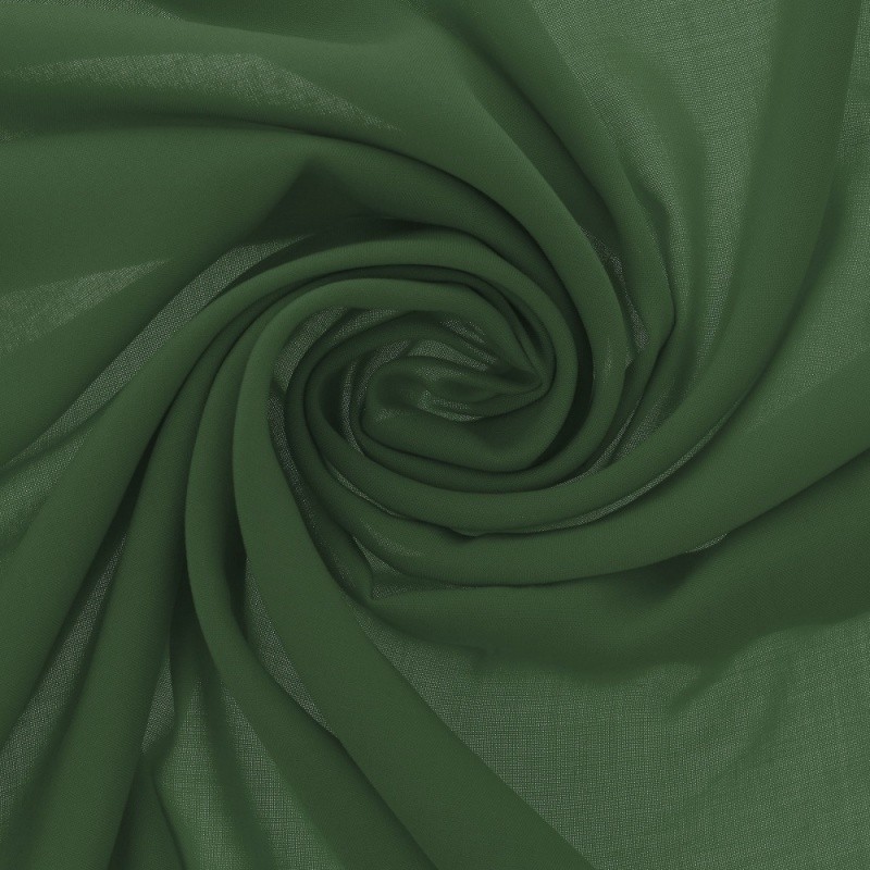 Coupon 3m Tissu Claudine Uni Olive