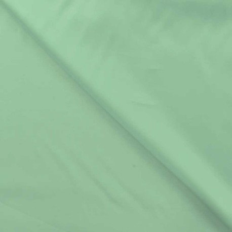 Coupon 3m Tissu Viscose Satin Menthe Clair 