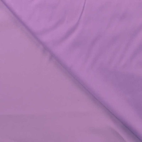 Coupon 3m Tissu Viscose Satin Lavande 