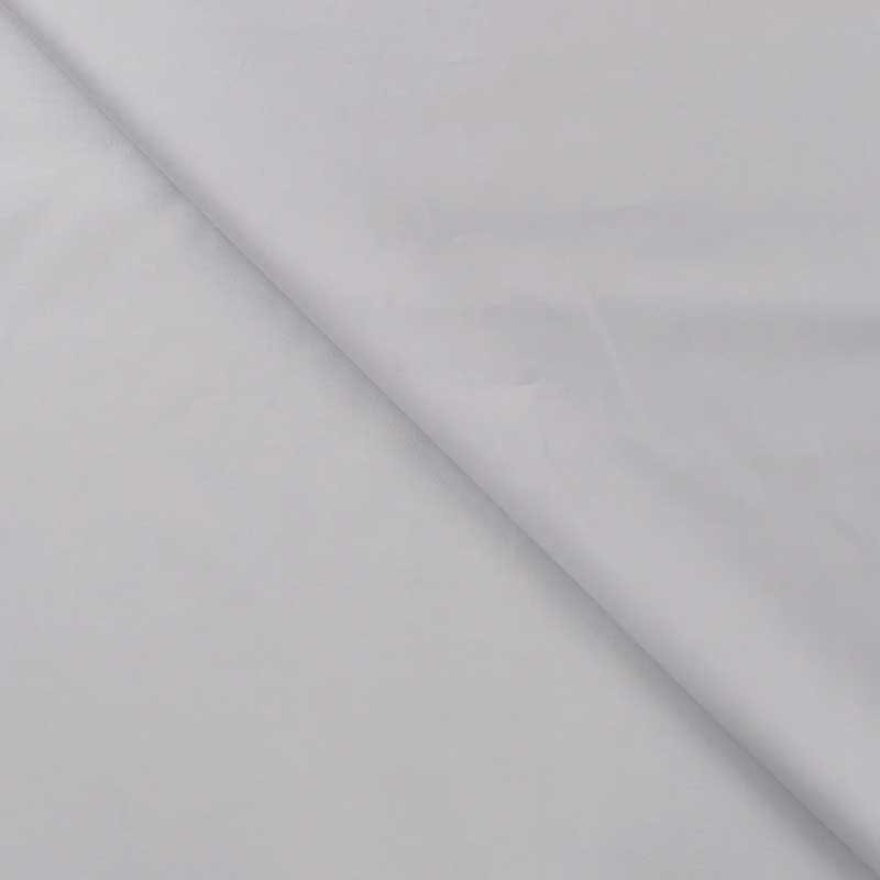 Coupon 3m Tissu Viscose Satin Gris Perle