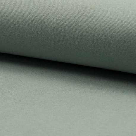 Coupon 3m Tissu Bord Cote Uni Kaki Clair 