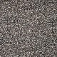 Coupon 3m Tissu Viscose Stretch Imprimé Noir sable 