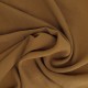 Coupon 3m Tissu Viscose Polyester Uni Camel
