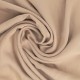 Coupon 3m Tissu Viscose Polyester Uni Ecru
