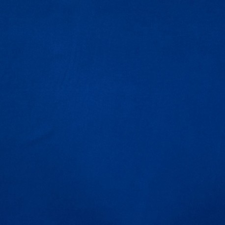Coupon 3m Tissu Viscose Twill Uni Bleu Roi