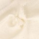 Coupon 3m Tissu Viscose Lin Uni Blanc 