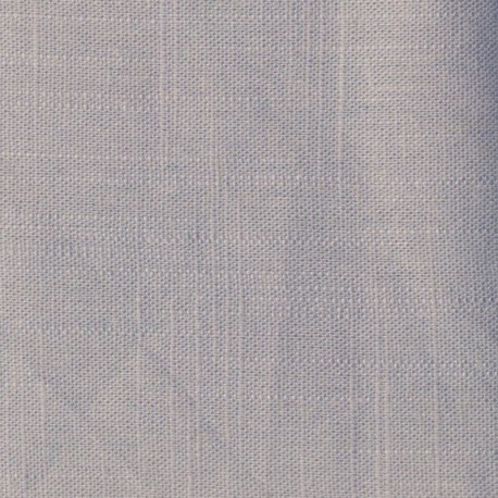 Coupon 3m Tissu Viscose Lin Uni Bleu Clair