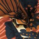 Coupon 3m Tissu Viscose Imprimé Multicolore