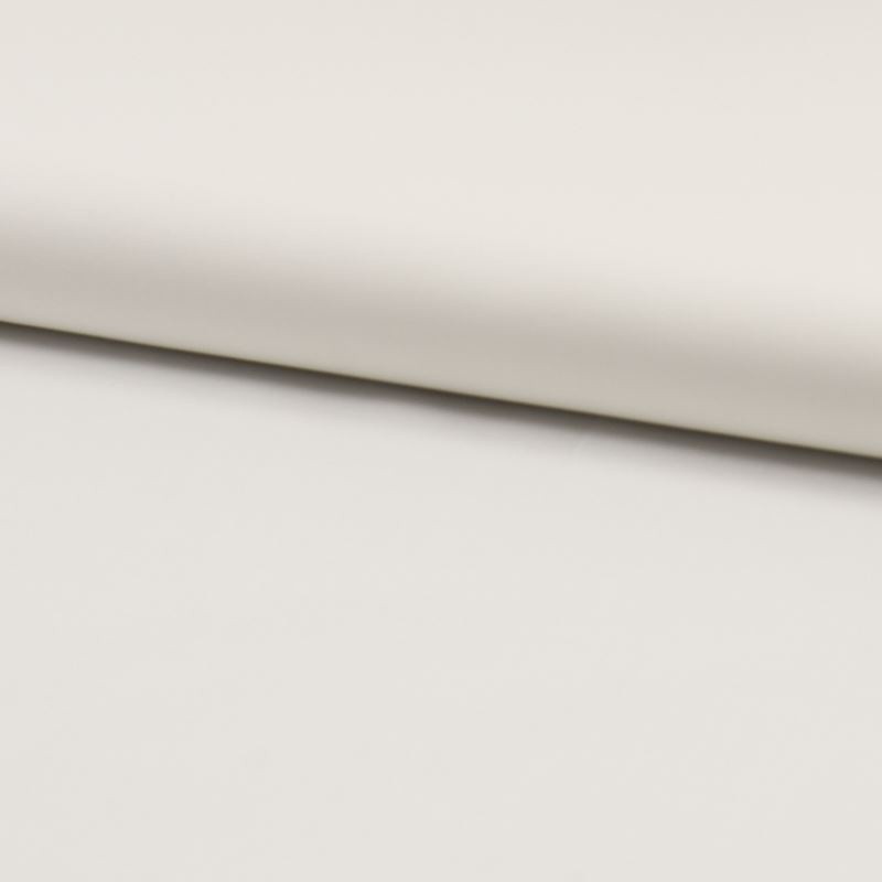 Coupon 3m Tissu Coton Voile Toucher Soie Blanc Cassé
