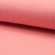 Coupon 3m Tissu Bord Cote Uni Corail 