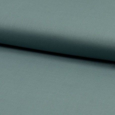 Coupon 3m Tissu Voile De Coton Toucher Soie Céladon