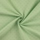 Coupon 3m Tissu Voile de Coton Plumetis Vert D'eau 