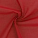 Coupon 3m Tissu Elsa Voile de Coton Rouge