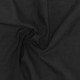 Coupon 3m Tissu Elsa Voile de Coton Noir 