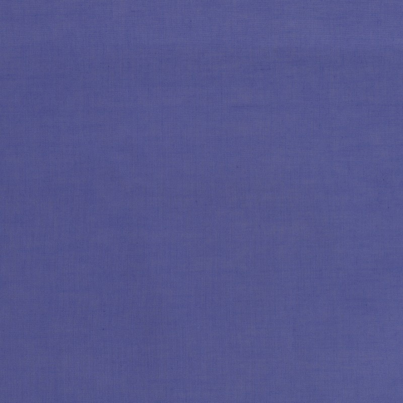 Coupon 3m Tissu Elsa Voile de Coton Bleu Roi 