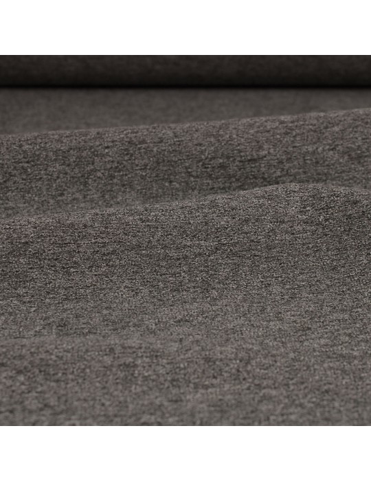 Toile unie gris clair 100 % polyester 150 cm