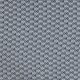 Coupon 3m Tissu Voile de Coton Imprimé Bleu